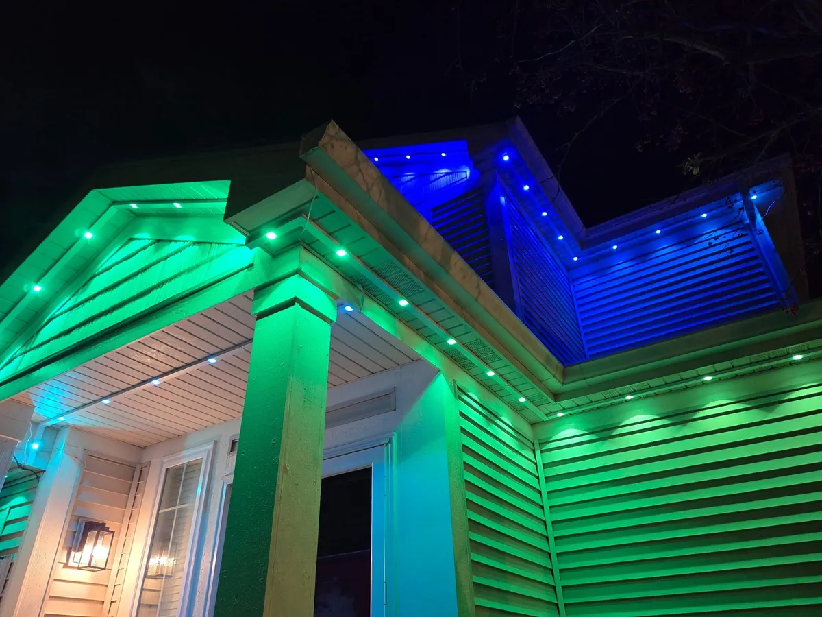 Permanent LED accent lighting